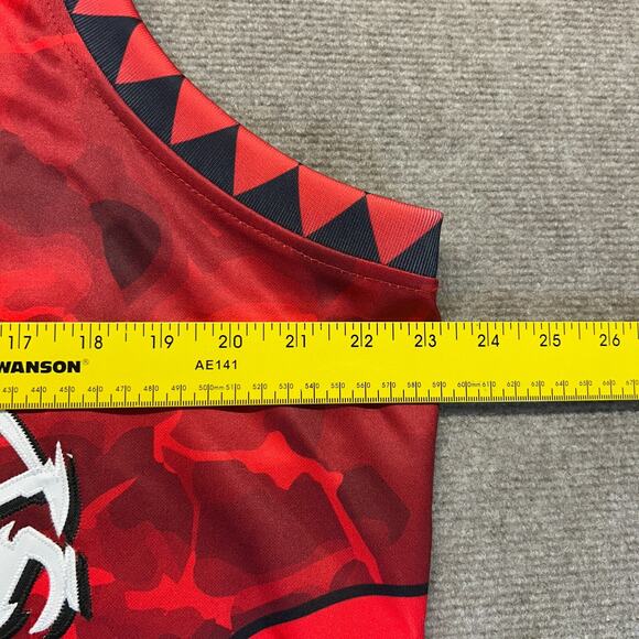 Thundercats Basketball Jersey Men's XL Red Lightning Headgear Classics NEW - Picture 10 of 13